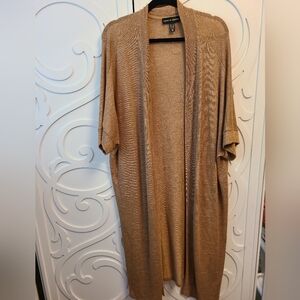 Love and Legend Long Open Front Cardigan 2X